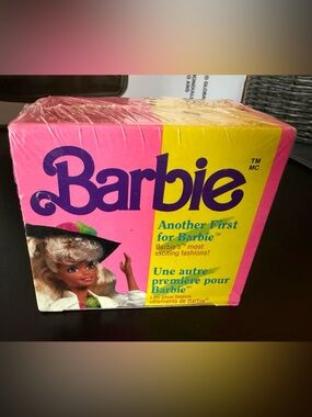 Barbie 1991 Factory Sealed Complete 198 Cards Box Set French Version Super Rare